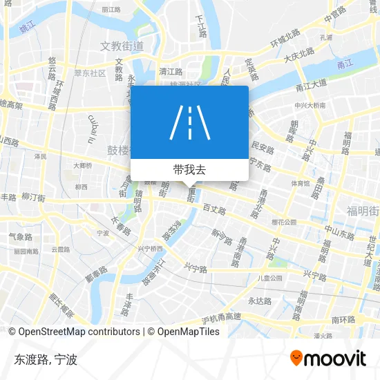 东渡路地图