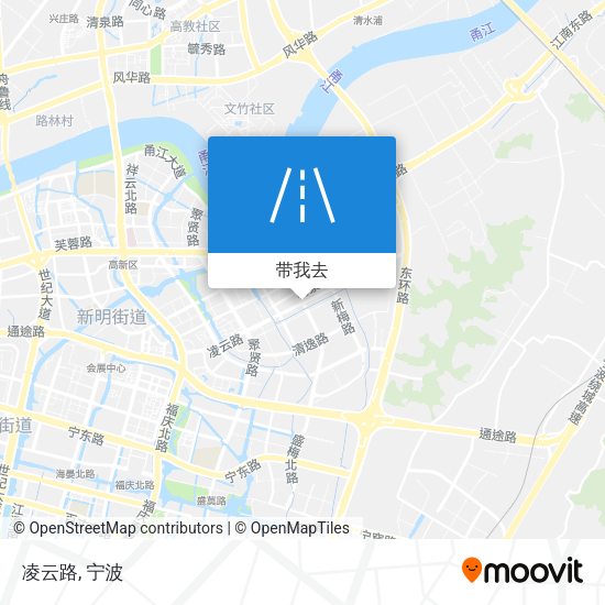 凌云路地图