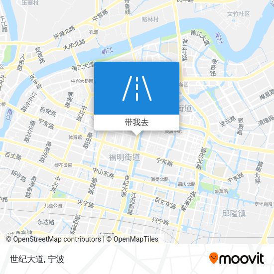 世纪大道地图