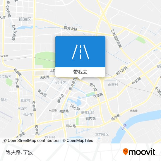 逸夫路地图