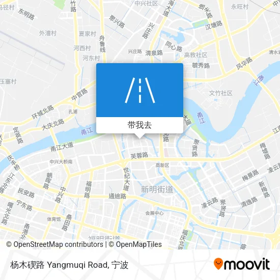 杨木碶路 Yangmuqi Road地图