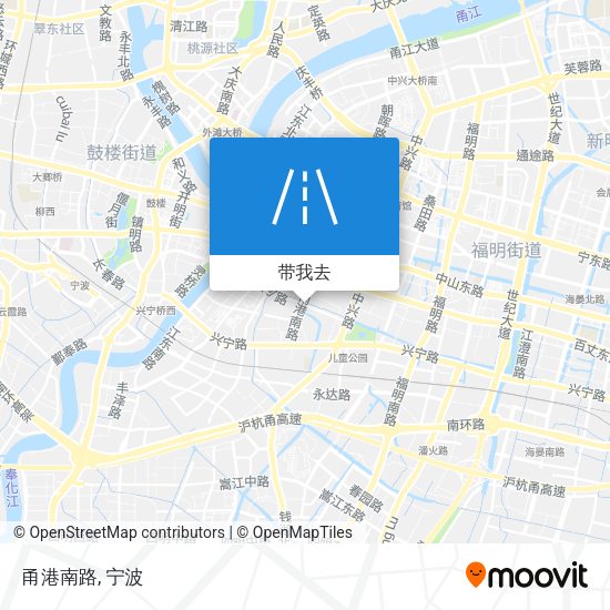 甬港南路地图