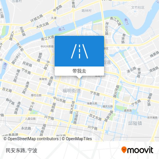 民安东路地图