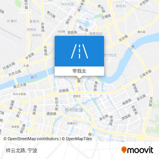 祥云北路地图