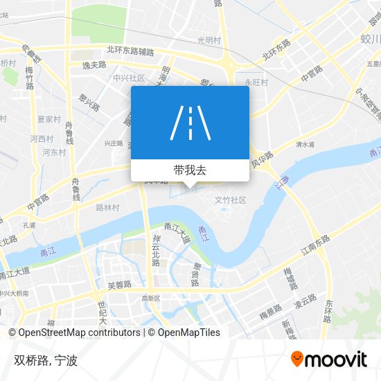 双桥路地图