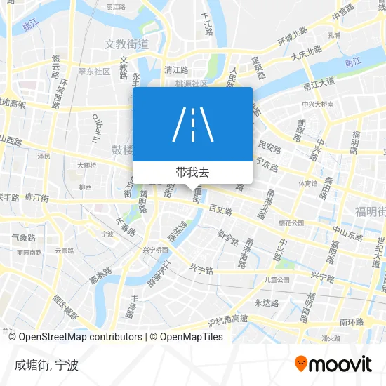 咸塘街地图