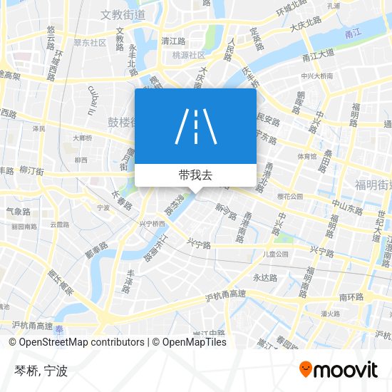 琴桥地图