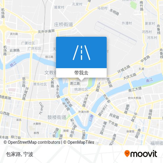包家路地图