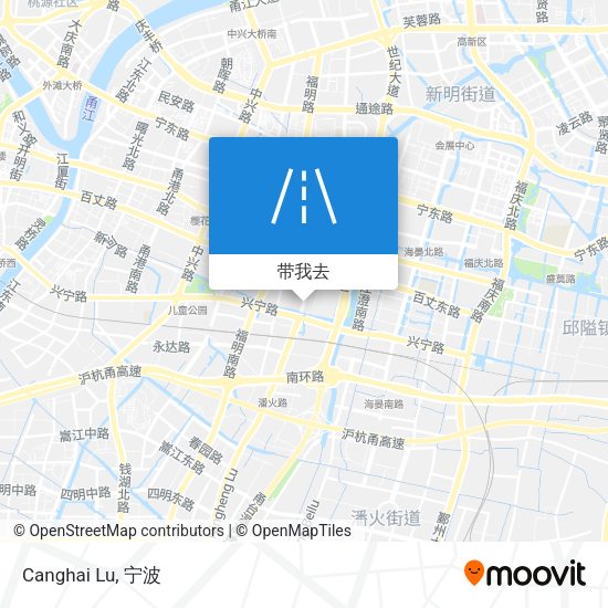 Canghai Lu地图