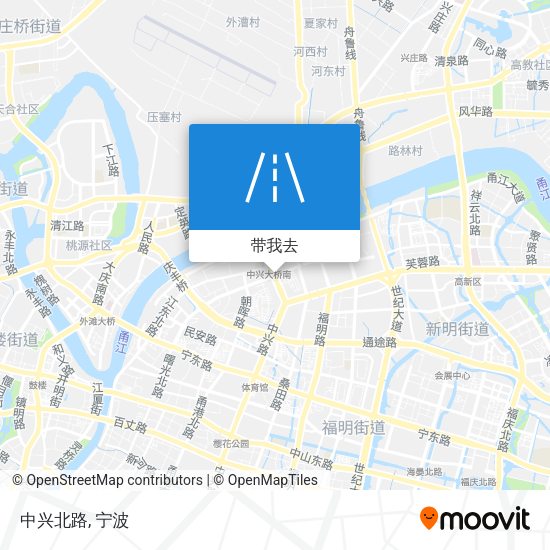 中兴北路地图