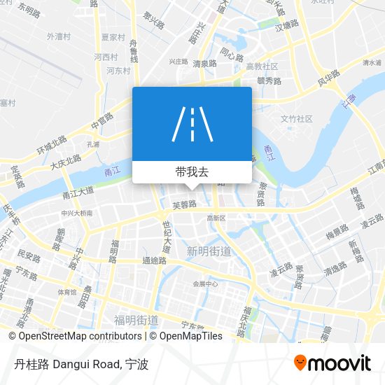 丹桂路 Dangui Road地图