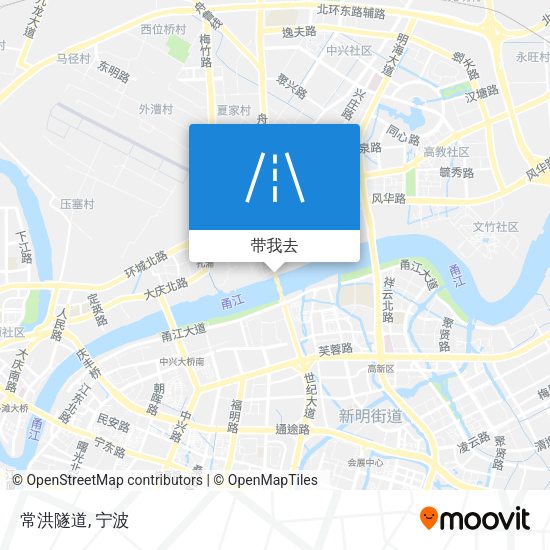 常洪隧道地图