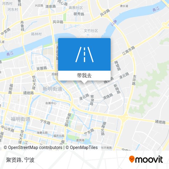 聚贤路地图
