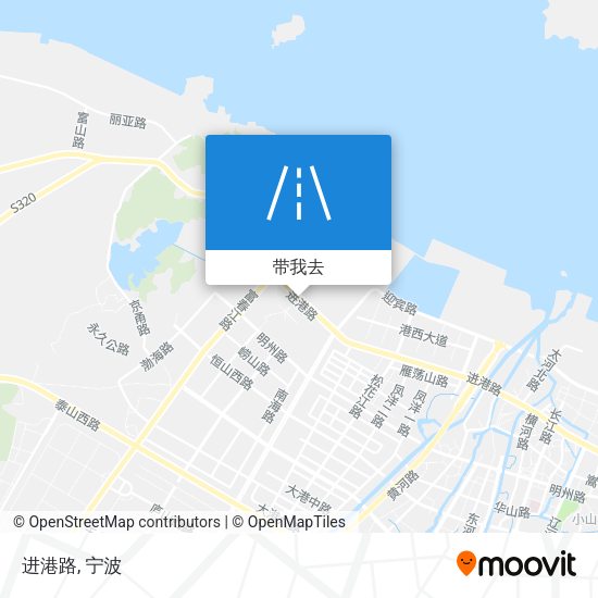 进港路地图