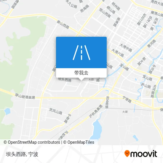 坝头西路地图