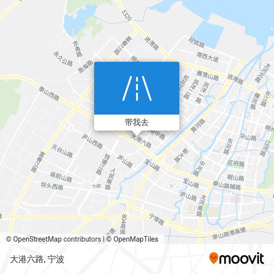 大港六路地图