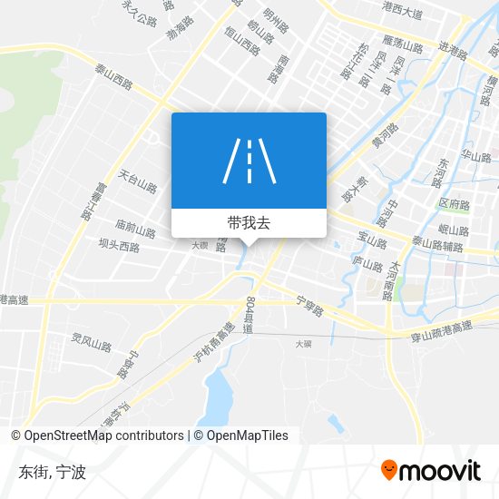 东街地图