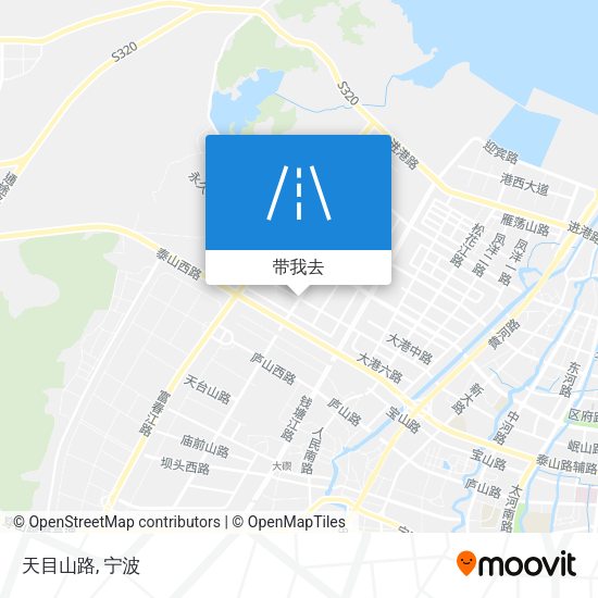 天目山路地图