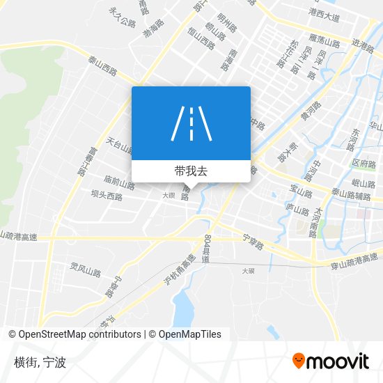 横街地图