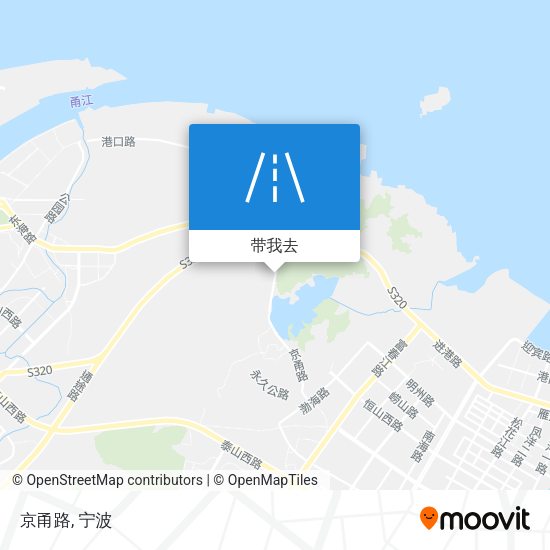京甬路地图