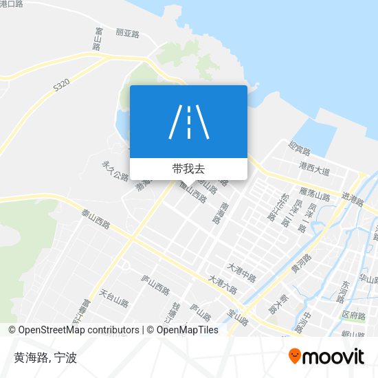 黄海路地图