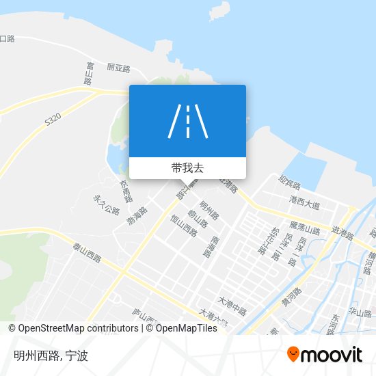 明州西路地图
