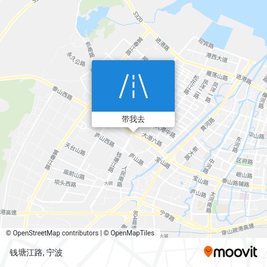 钱塘江路地图