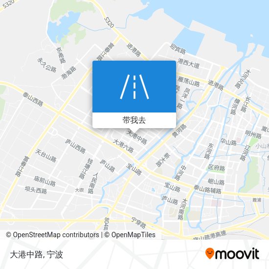 大港中路地图