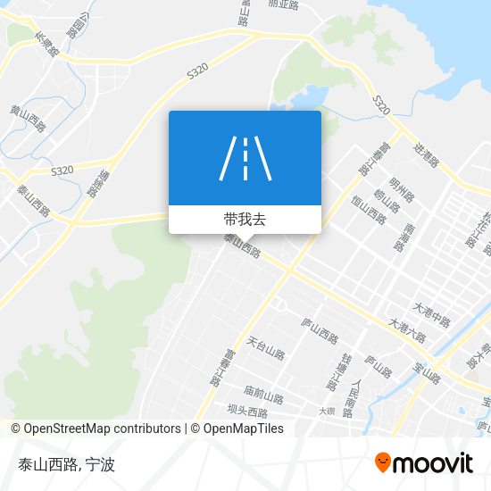 泰山西路地图