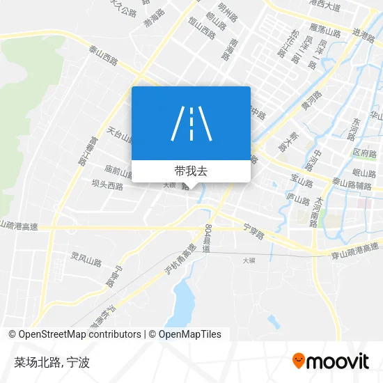菜场北路地图