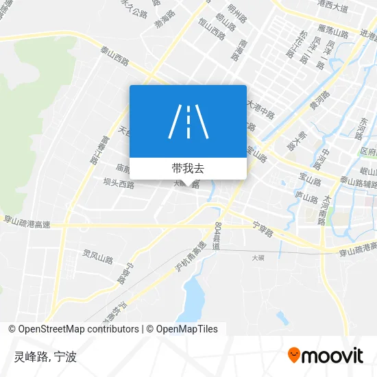 灵峰路地图