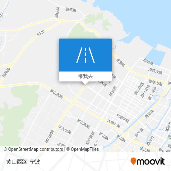 黄山西路地图