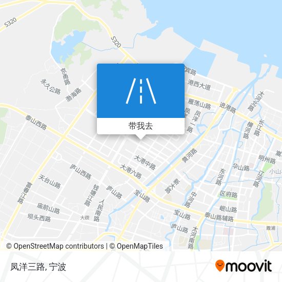 凤洋三路地图