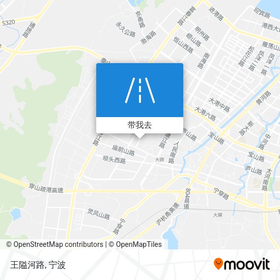王隘河路地图