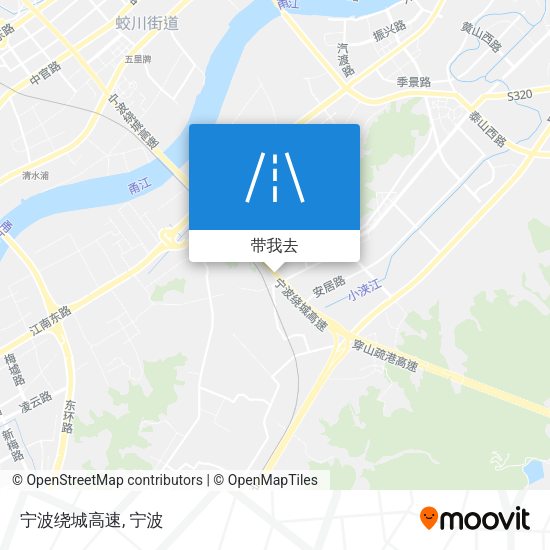 宁波绕城高速地图