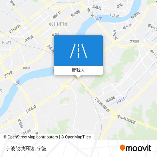 宁波绕城高速地图