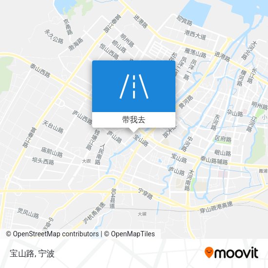 宝山路地图