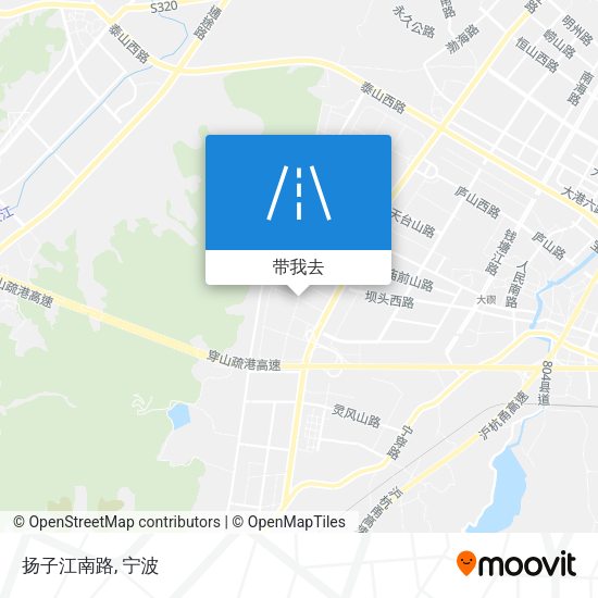 扬子江南路地图