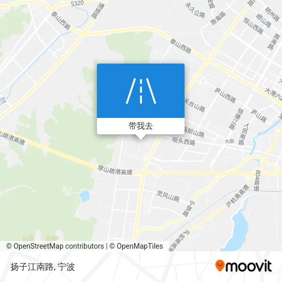 扬子江南路地图