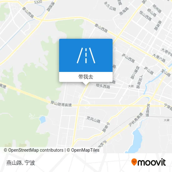 燕山路地图
