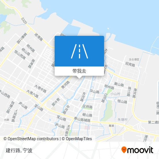 建行路地图