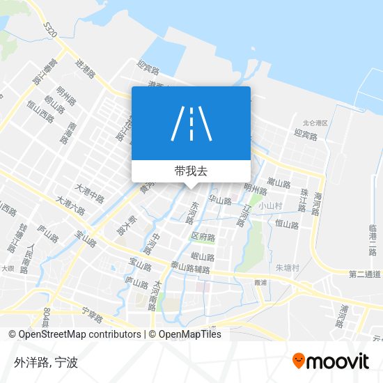 外洋路地图