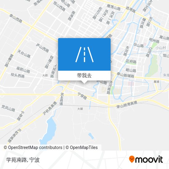 学苑南路地图
