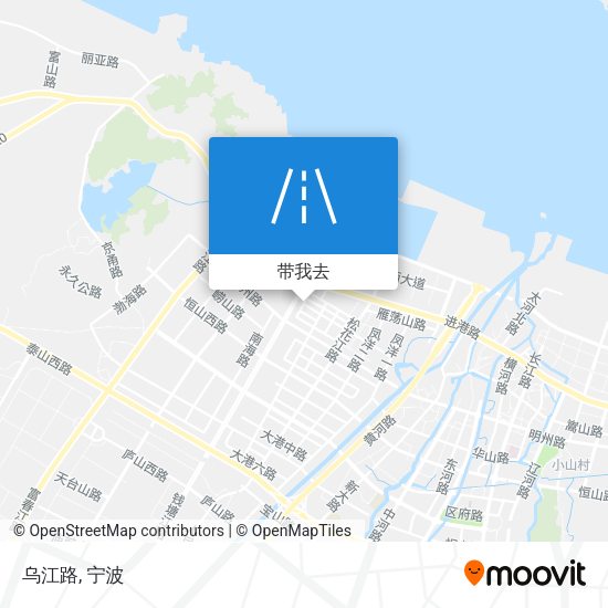 乌江路地图