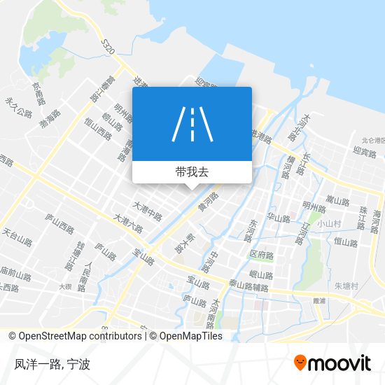 凤洋一路地图