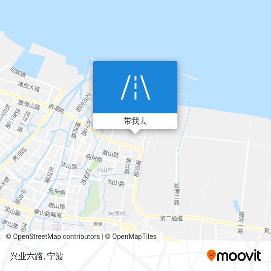 兴业六路地图