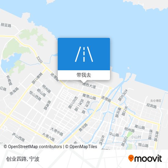 创业四路地图