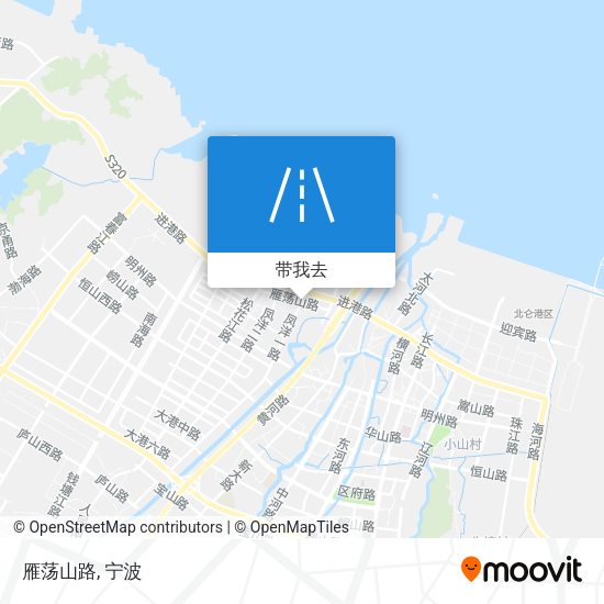 雁荡山路地图
