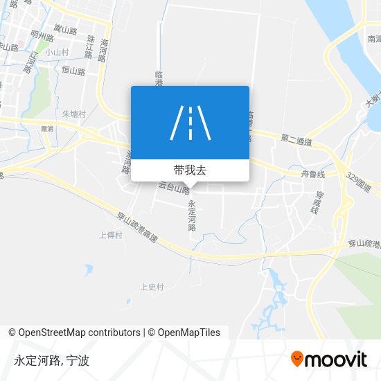 永定河路地图