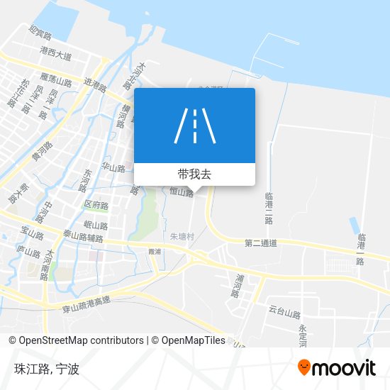 珠江路地图